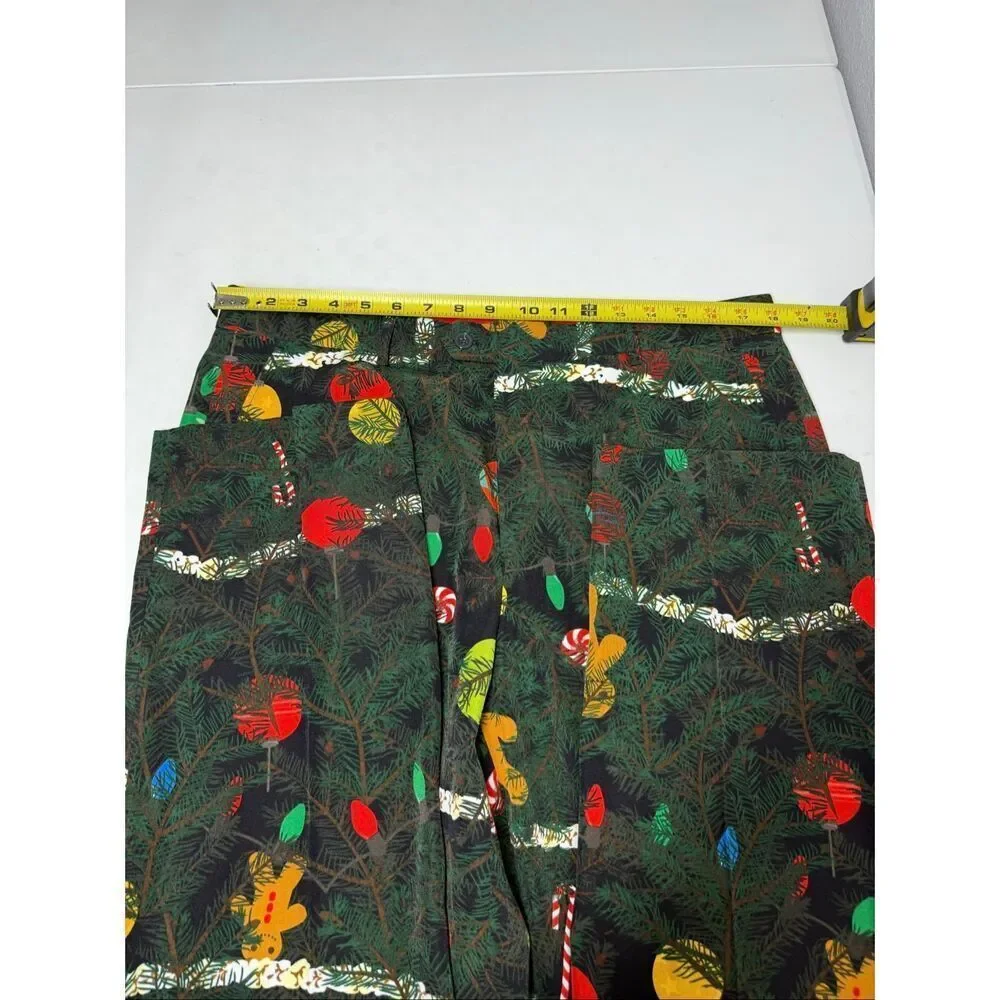 Shinesty Christmas Tree Camo Suit Jacket 46 Pants 36/34 NYE ugly Funny Sweater